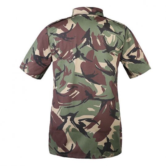 南非军队丛林迷彩作战衬衫户外男士短袖野战T恤