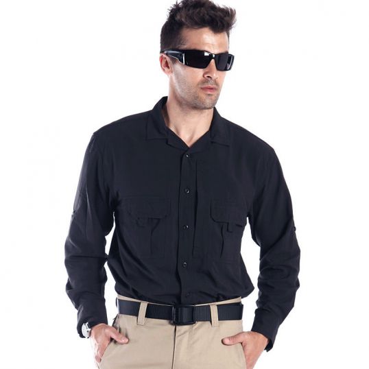 美国Propper 索诺拉 轻量战术长袖衬衣 男士商务休闲衬衫 军迷户外战术衬衫 尼龙面料