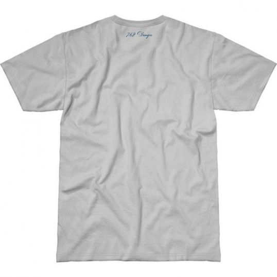 7.62Design 经典男士纯棉短袖 个性潮牌印花军迷T恤 