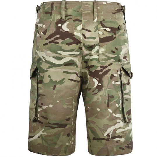 剩余物资 英军MTP迷彩短裤 战术户外休闲短裤