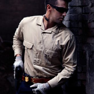 美国Propper 索诺拉 轻量战术长袖衬衣 男士商务休闲衬衫 军迷户外战术衬衫 尼龙面料